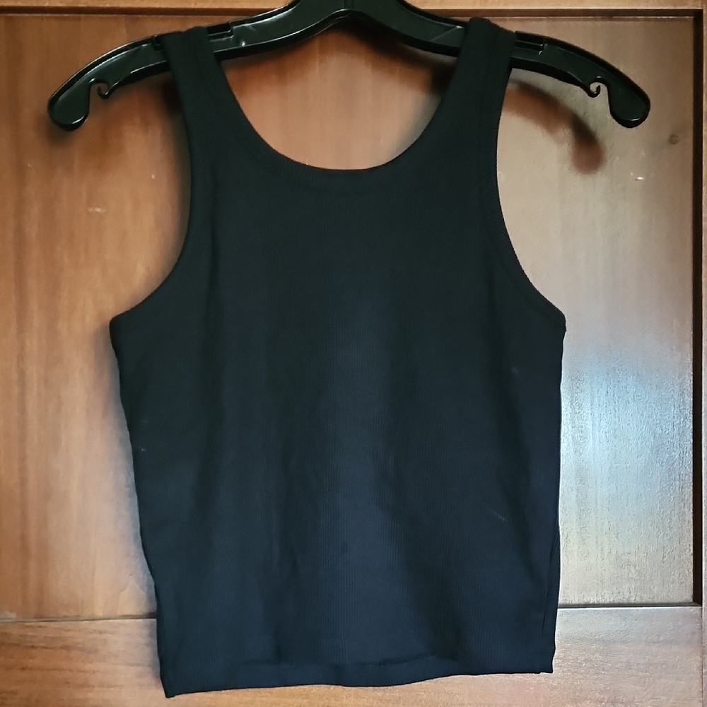 Elegant Black Sleeveless Tank Top